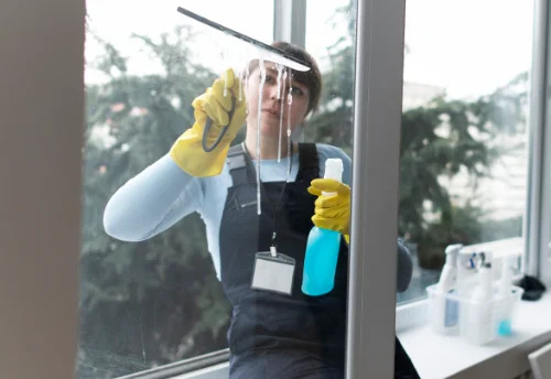 Nettoyage de vitres intérieures et extérieures à Saint-Chabrais